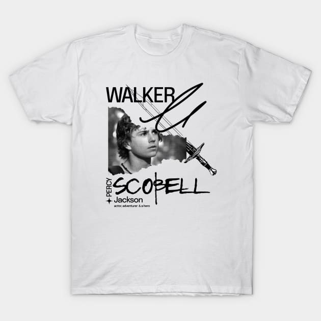 Walker Scobell Aesthetic T-Shirt by Starart Designs